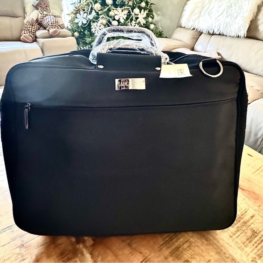 NWT Lancaster Italy Document Laptop Holder Business Large Briefcase Bag